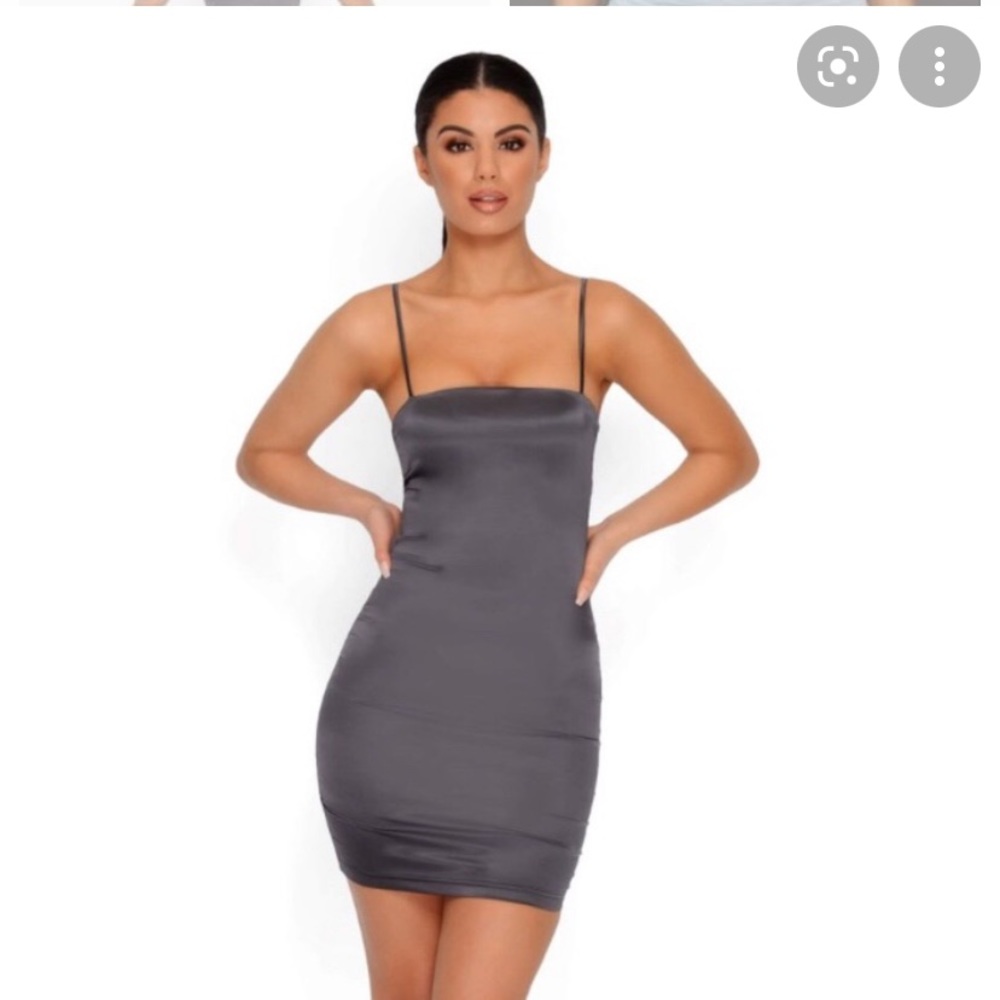Oh Polly Satin Dress